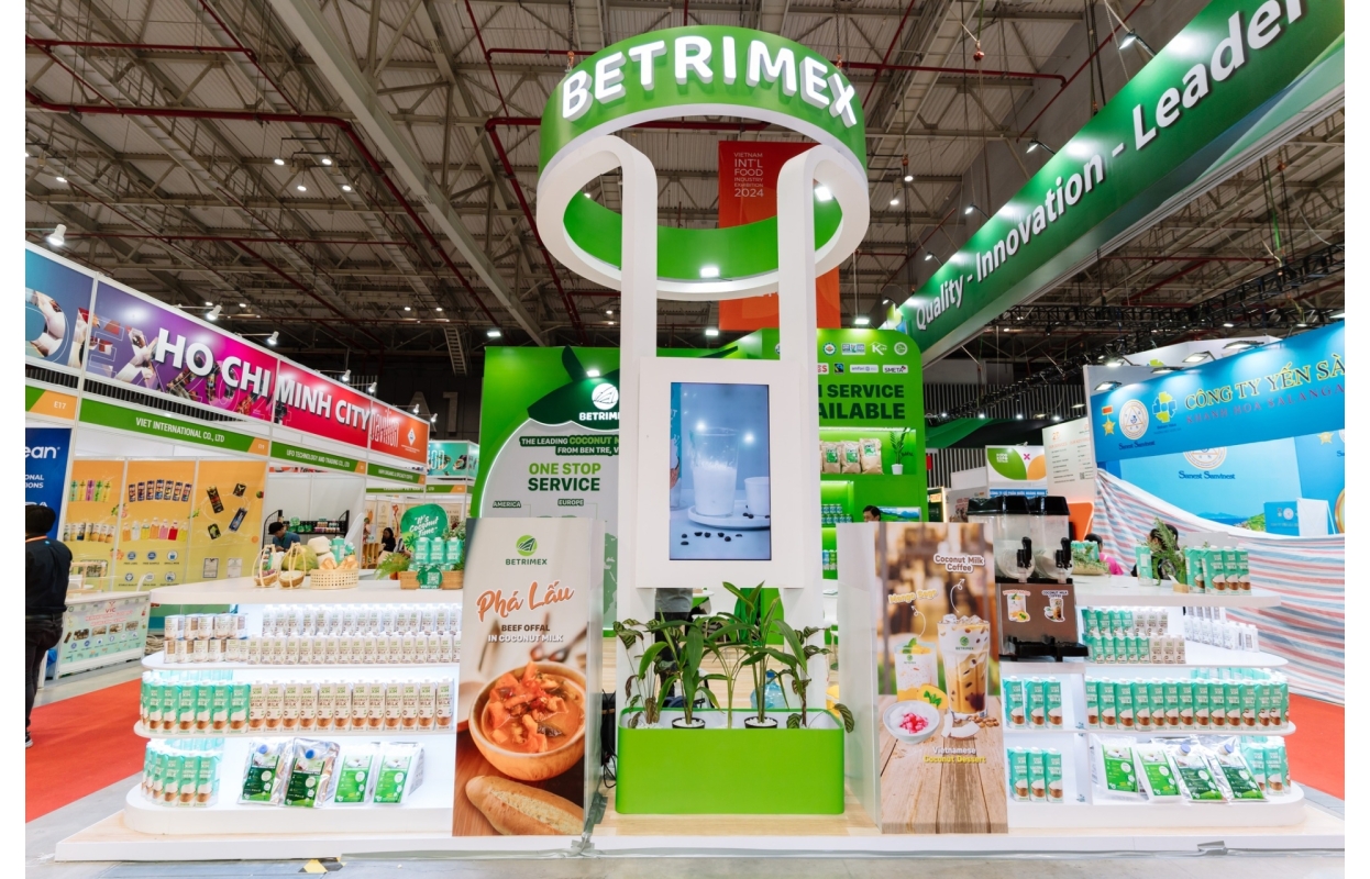 Betrimex tại Triển Lãm Quốc Tế Công Nghiệp Thực Phẩm Việt Nam 2025
