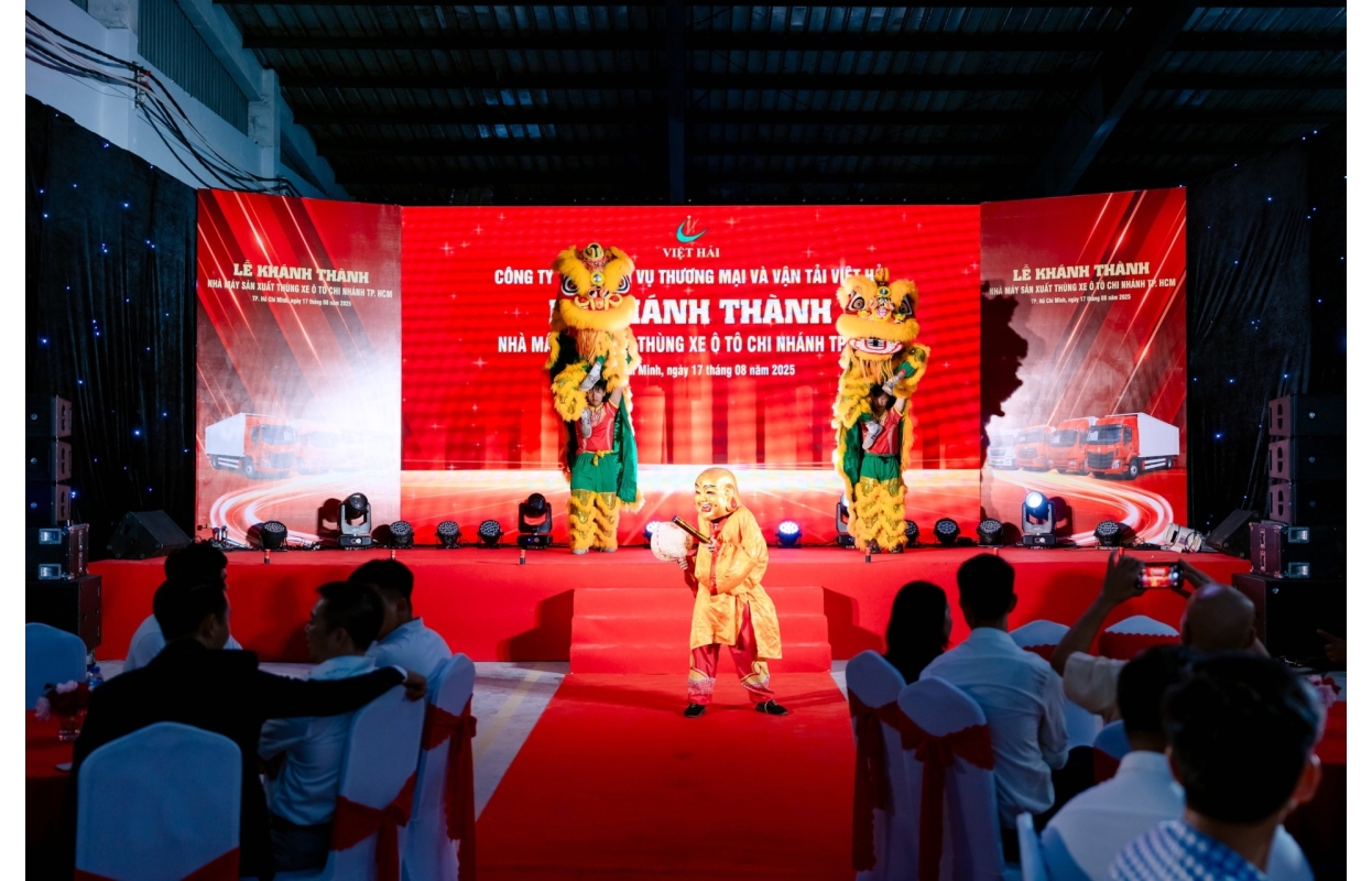 Lễ Khánh Thành Nhà Máy Sản Xuất Thùng Xe Ô Tô Việt Hải – Chi Nhánh TP.HCM