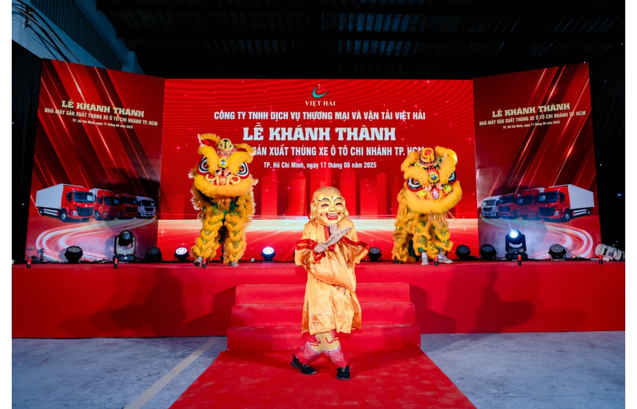 Lễ Khánh Thành Nhà Máy Sản Xuất Thùng Xe Ô Tô Việt Hải – Chi Nhánh TP.HCM