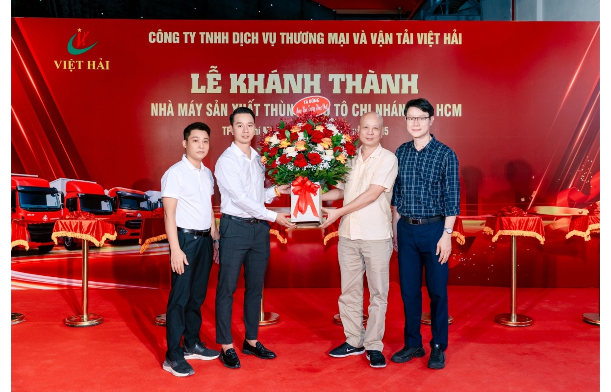 Lễ Khánh Thành Nhà Máy Sản Xuất Thùng Xe Ô Tô Việt Hải – Chi Nhánh TP.HCM