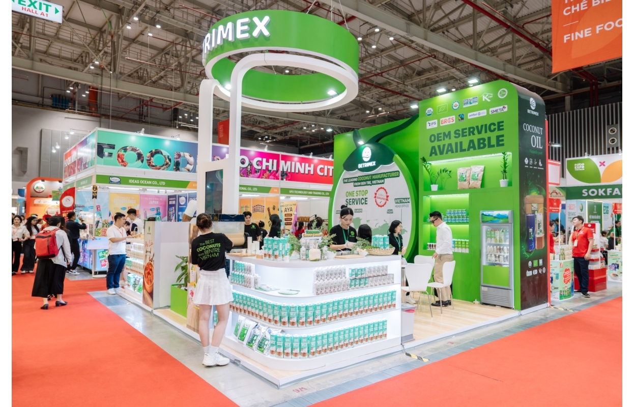 Betrimex tại Triển Lãm Quốc Tế Công Nghiệp Thực Phẩm Việt Nam 2025