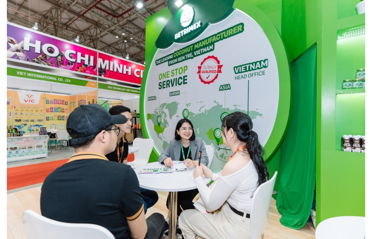 Betrimex tại Triển Lãm Quốc Tế Công Nghiệp Thực Phẩm Việt Nam 2025