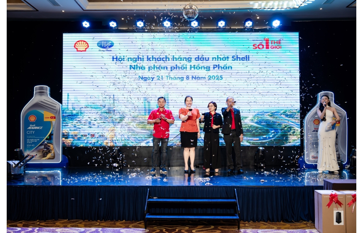 Hội Nghị Khách Hàng Dầu Nhớt Shell