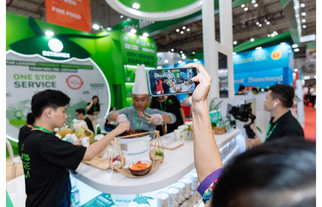 Betrimex tại Triển Lãm Quốc Tế Công Nghiệp Thực Phẩm Việt Nam 2025