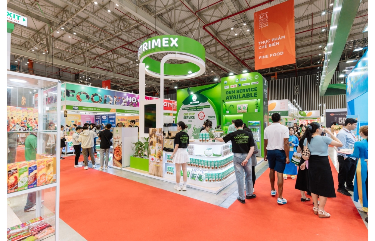 Betrimex tại Triển Lãm Quốc Tế Công Nghiệp Thực Phẩm Việt Nam 2025