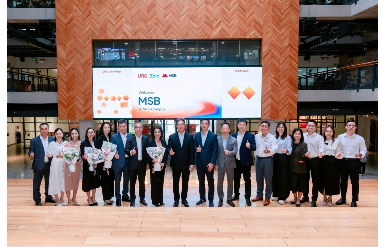 Lễ Ký Kết Hợp Tác VNG & MSB