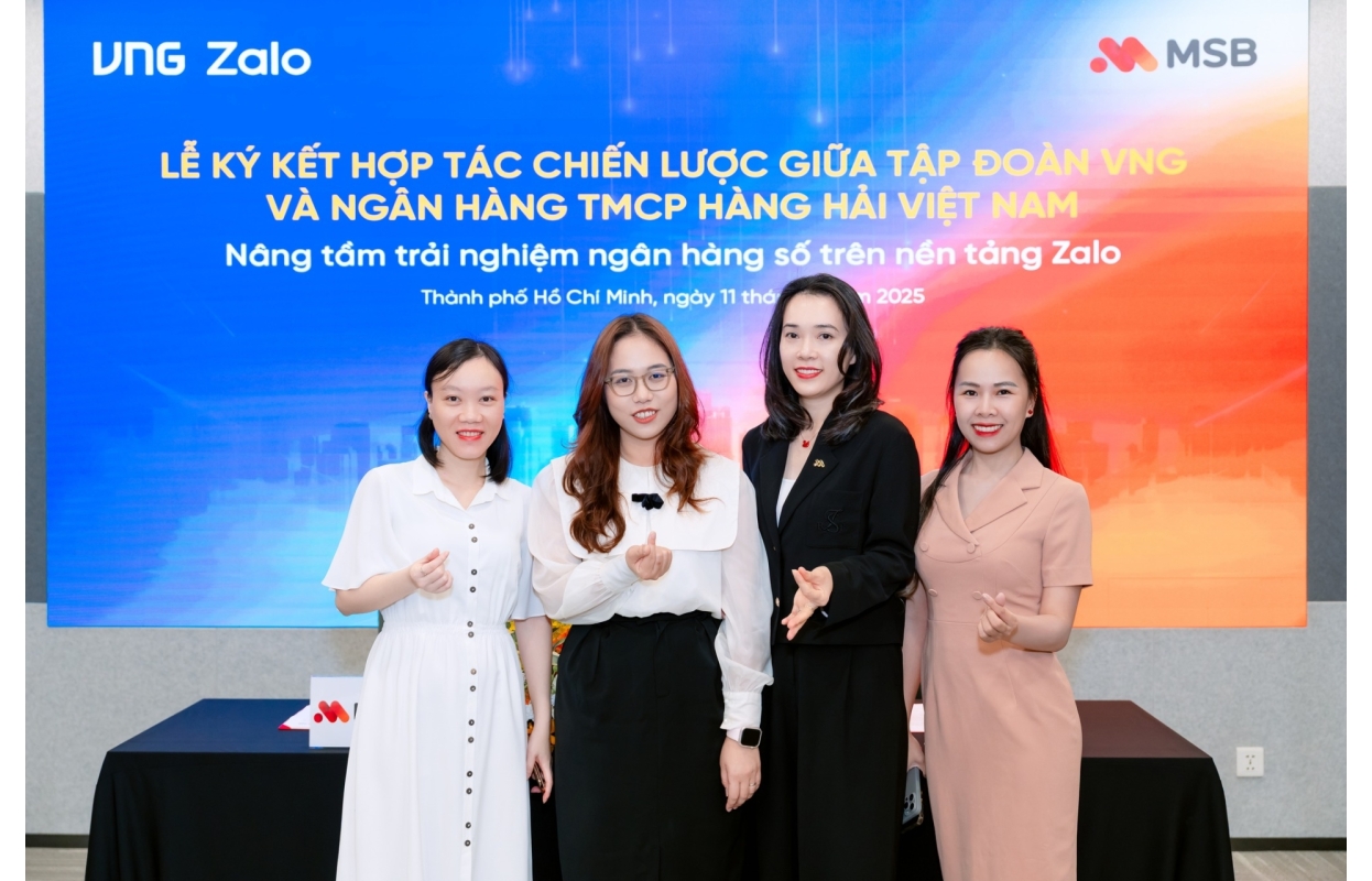 Lễ Ký Kết Hợp Tác VNG & MSB