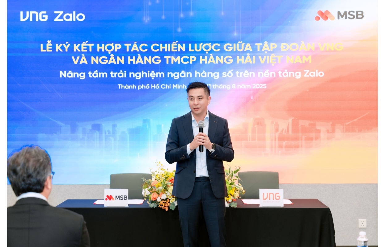 Lễ Ký Kết Hợp Tác VNG & MSB