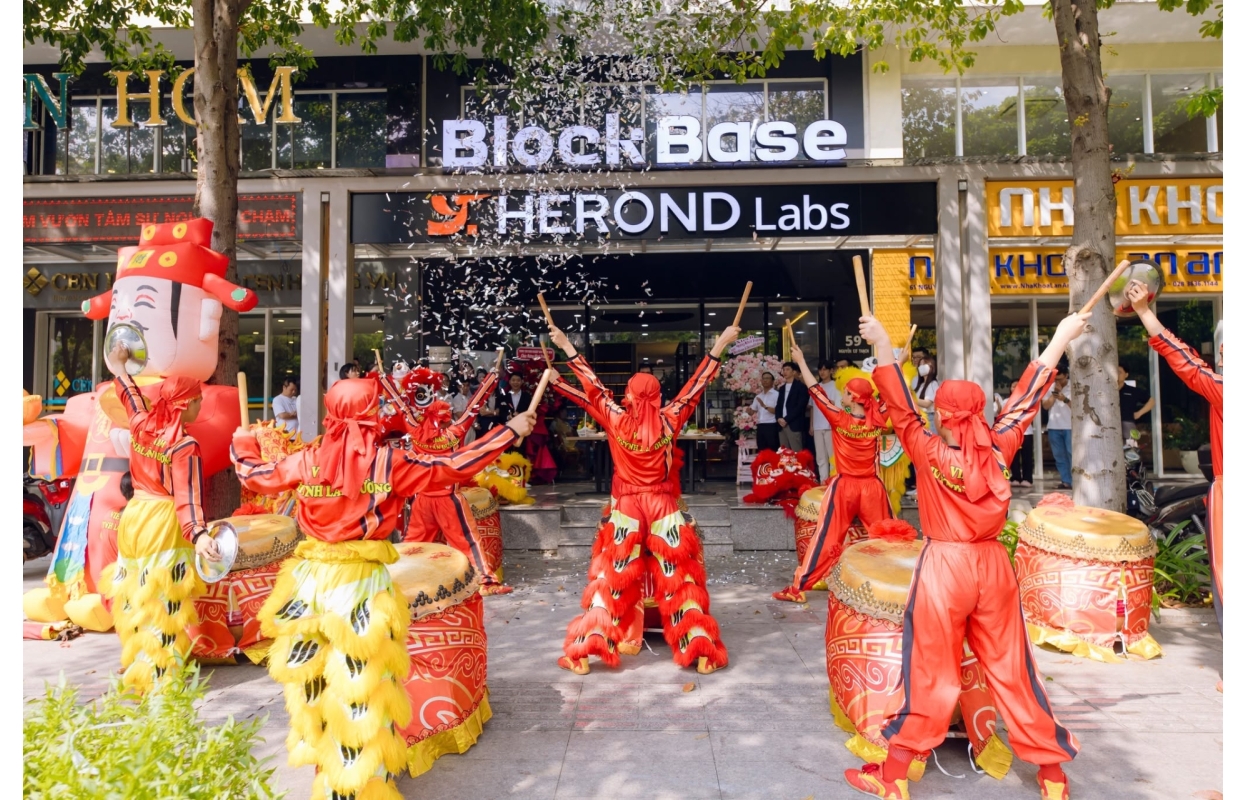 BlockBase Herond Labs Khai Trương Văn Phòng Mới