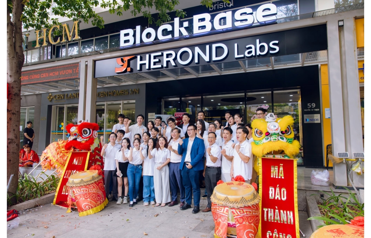 BlockBase Herond Labs Khai Trương Văn Phòng Mới