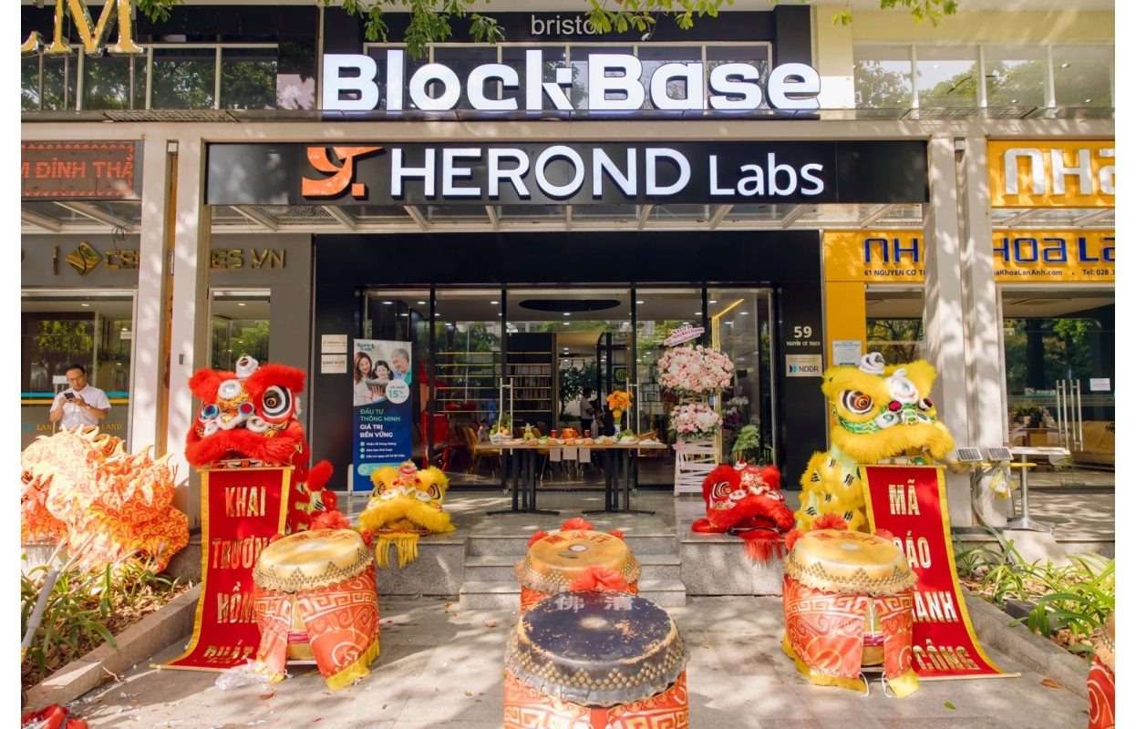 BlockBase Herond Labs Khai Trương Văn Phòng Mới