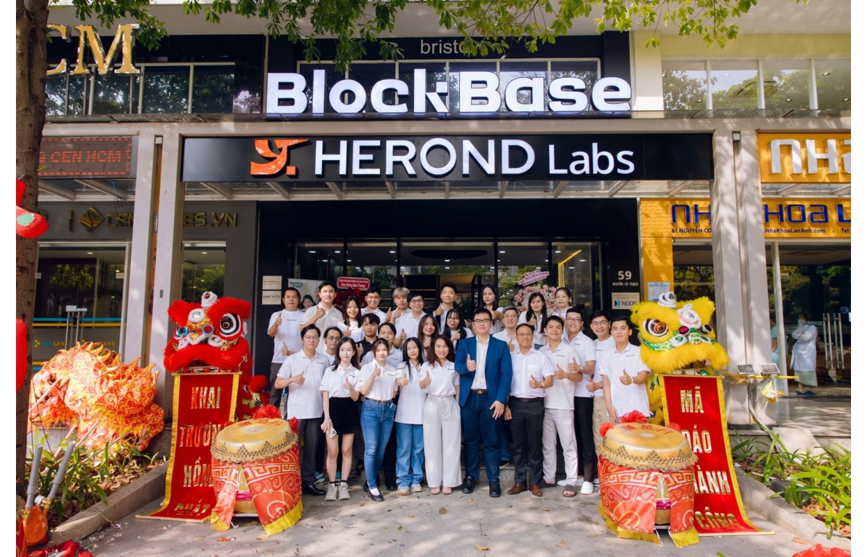 BlockBase Herond Labs Khai Trương Văn Phòng Mới