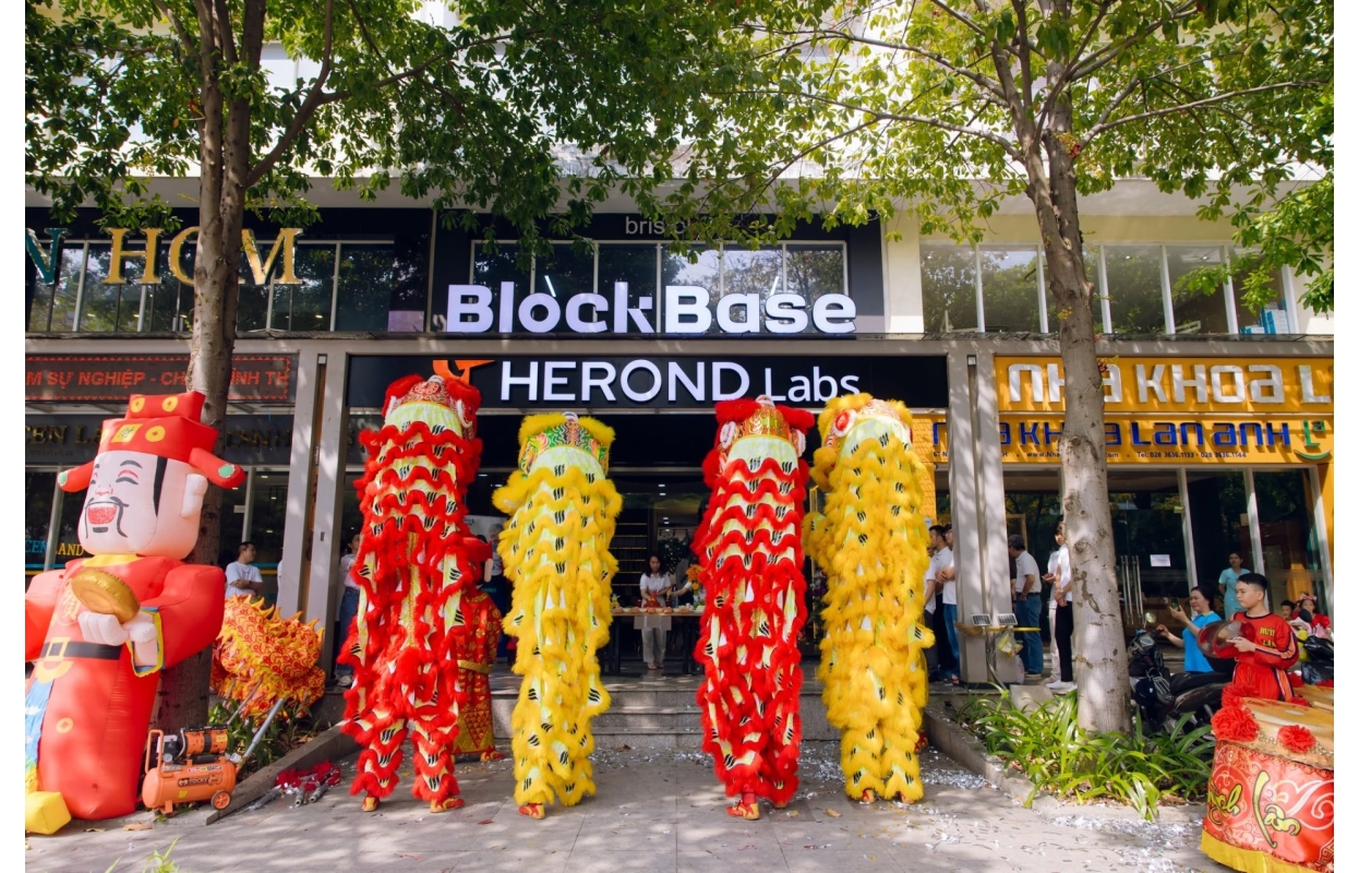 BlockBase Herond Labs Khai Trương Văn Phòng Mới