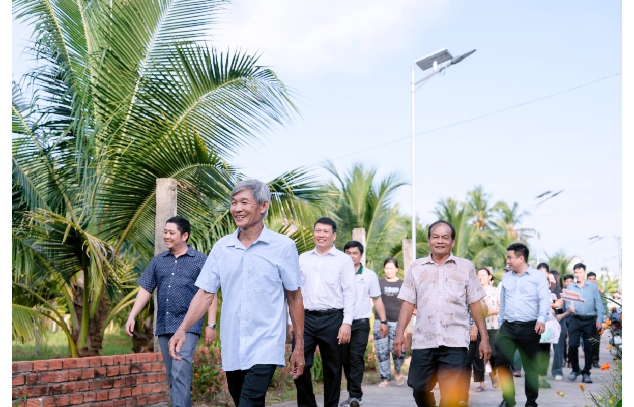 Dự Án Betrimex Thắp Sáng Đường Quê Xã Châu Hoà