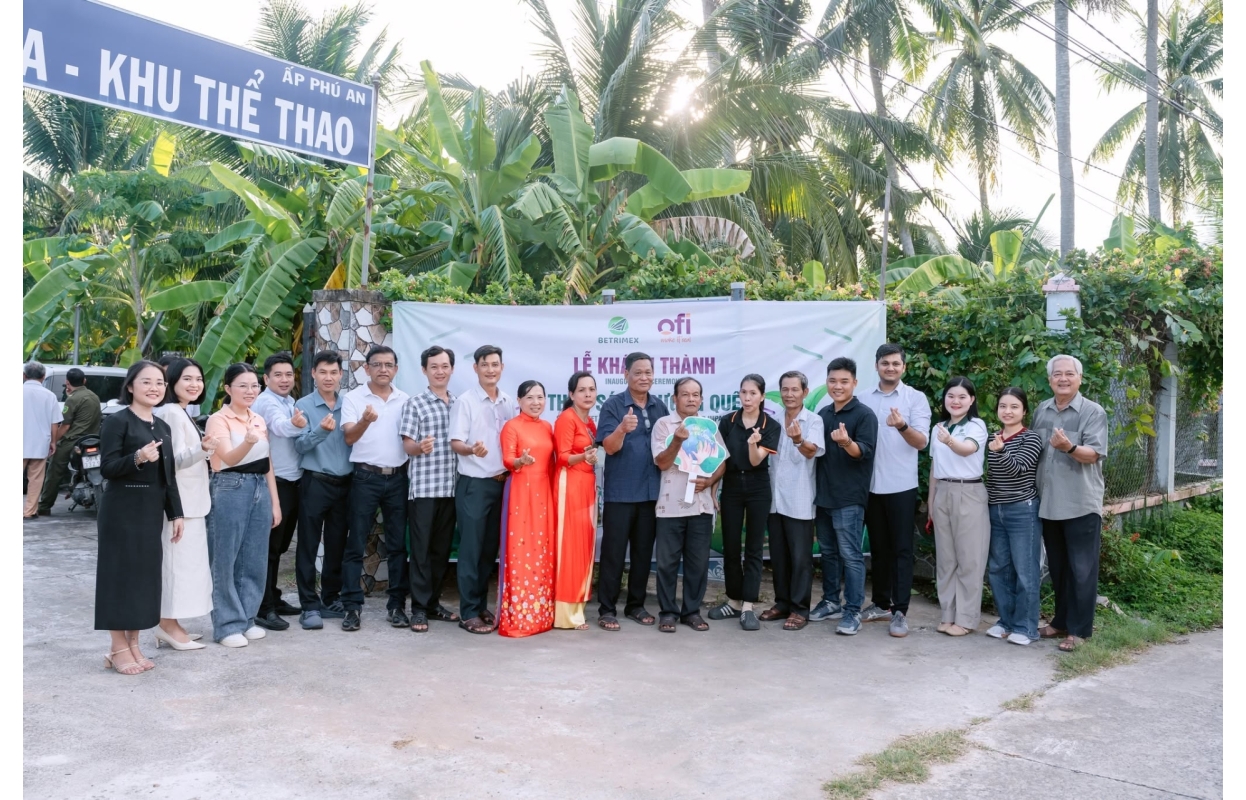 Dự Án Betrimex Thắp Sáng Đường Quê Xã Châu Hoà