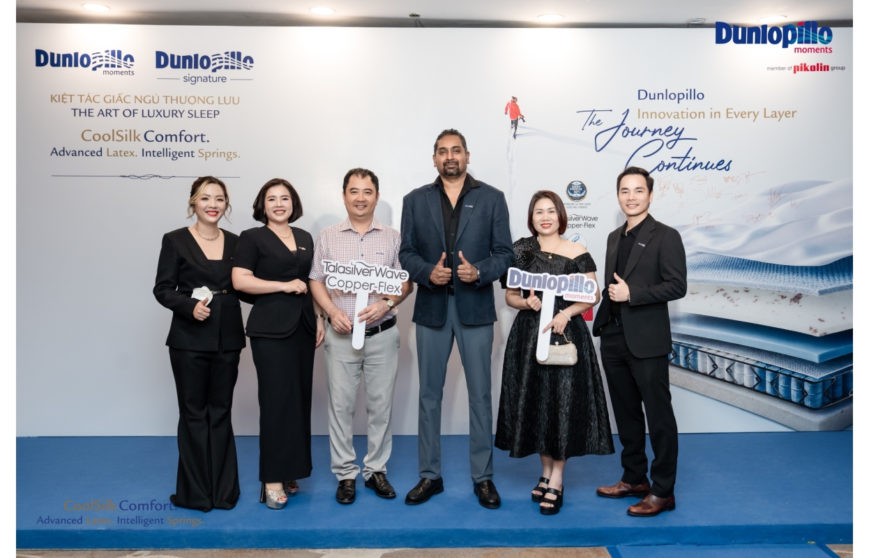 DUNLOPILLO RA MẮT BST COOLSILK COMFORT