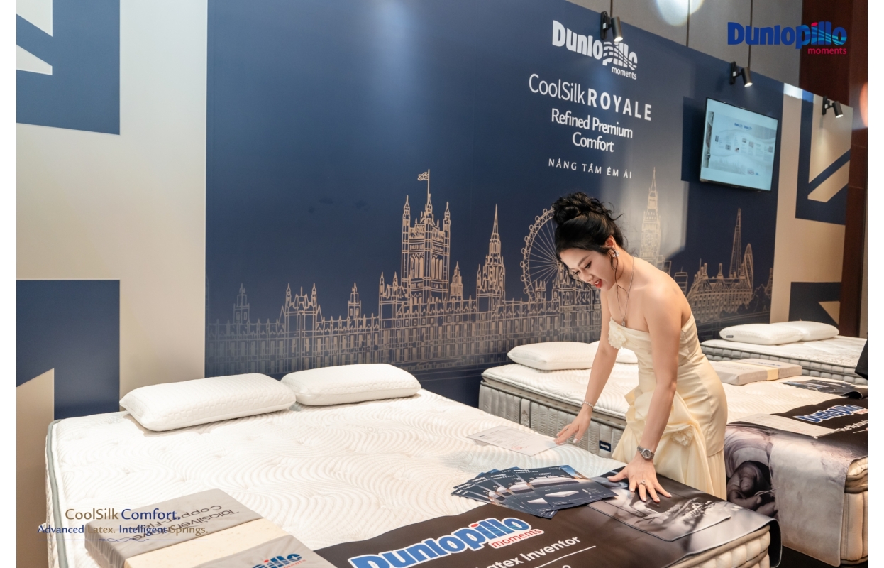 DUNLOPILLO RA MẮT BST COOLSILK COMFORT