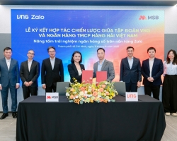 Lễ Ký Kết Hợp Tác VNG & MSB