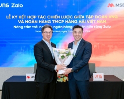 Lễ Ký Kết Hợp Tác VNG & MSB