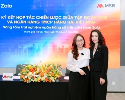 Lễ Ký Kết Hợp Tác VNG & MSB