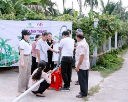 Dự Án Betrimex Thắp Sáng Đường Quê Xã Châu Hoà