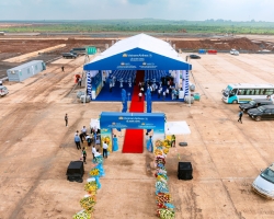 Hình Flycam Lễ Khởi Công VACS & VAECO