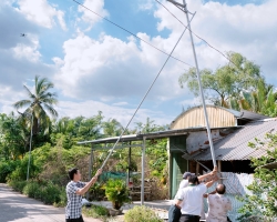 Dự Án Betrimex Thắp Sáng Đường Quê Xã Châu Hoà