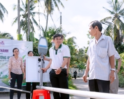 Dự Án Betrimex Thắp Sáng Đường Quê Xã Châu Hoà