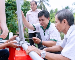 Dự Án Betrimex Thắp Sáng Đường Quê Xã Châu Hoà